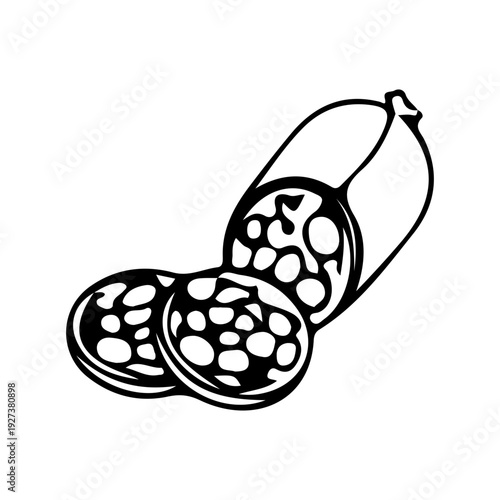Sausage Slices Icon
