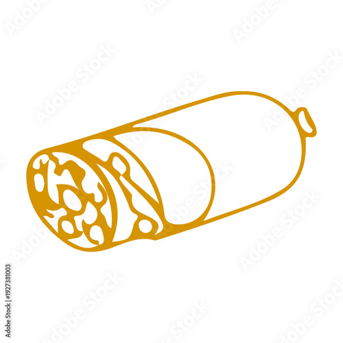Cigarillo Icon Outline