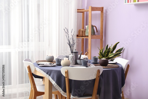 Beautiful festive table set...