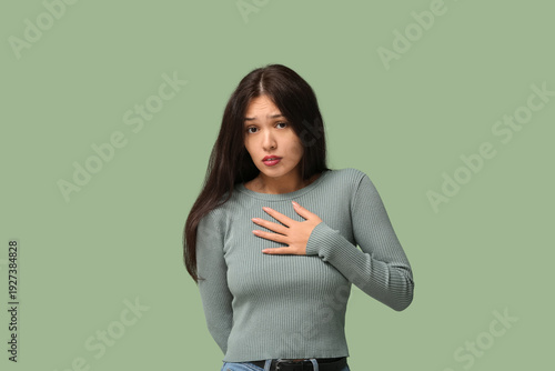 Beautiful young Asian apolo...