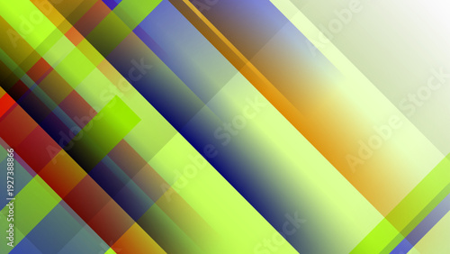 Geometric shapes intersect in abstract design, with translucent layers. Suitable for backgrounds, patterns, web design, and modern art projects.