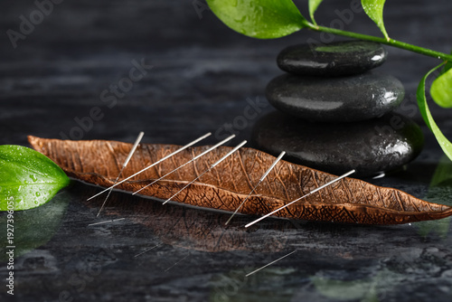 Stand with acupuncture need...