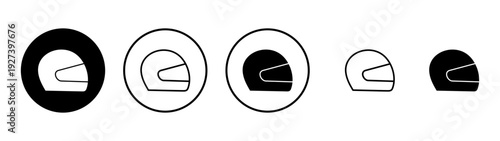 Helmet icon vector. Motorcycle helmet sign and symbol. Construction helmet icon. Safety helmet