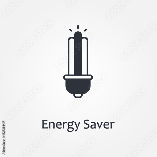 energy saver bulb icon symbol illustration vector eps10 logo template design pattern seamless bright minimal design flat design realistic style simple design modern design