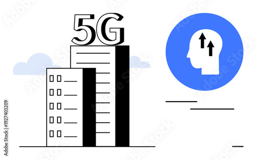 5G technology. 5G drives connectivity in modern telecom, revolutionizing smart cities and innovation. 5G enhances network infrastructure, boosting communications, IoT, and digital economies. Suitable