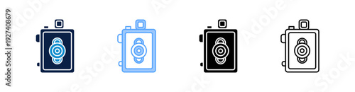 Antique Camera Multiple Style Icon Set Collection 