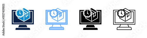 Order Fulfillment Multiple Style Icon Set Collection 