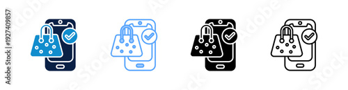 Order Multiple Style Icon Set Collection 