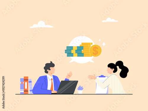 Negotiating wages or salaries, employment incentives, and employment offers