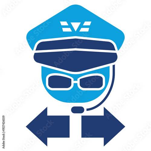 co-pilot blue icon