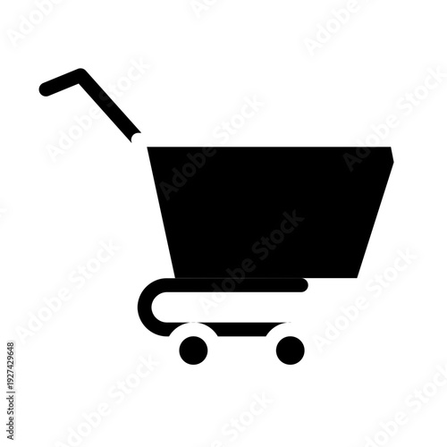 shopping glyph icon