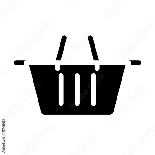 shopping glyph icon