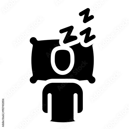Restful Sleep Solid Icon