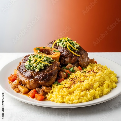 A plate of grilled meat and saffron rice