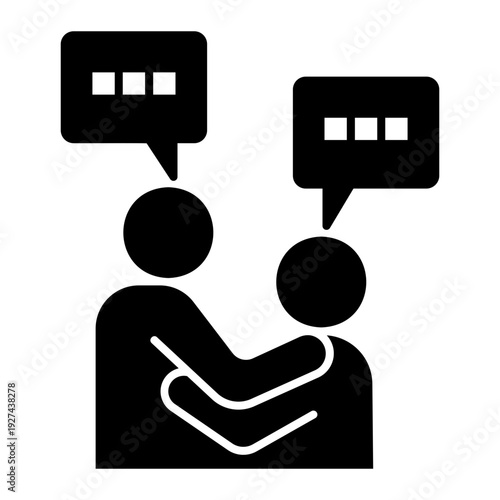 interaction Solid icon