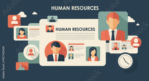 Human Resources Recruitment Management Team.