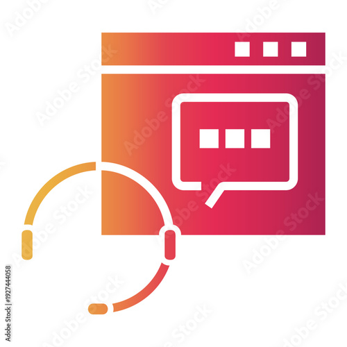 interaction Gradient icon