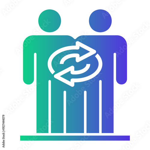 interaction Gradient icon