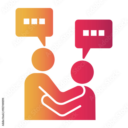 interaction Gradient icon