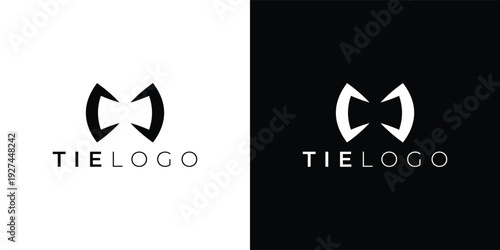 Minimal Tie Logo for Corporate and Fashion Branding
