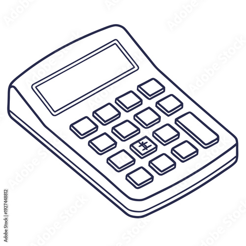 A blue line drawing of a card reader