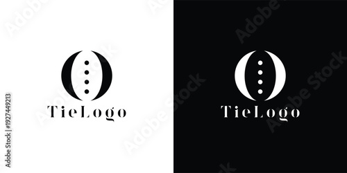 Minimal Tie Logo for Corporate and Fashion Branding