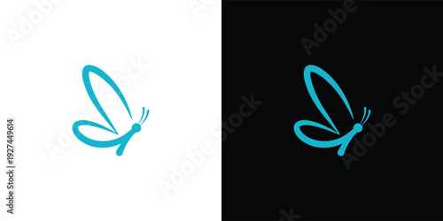 Modern Butterfly Logo Design for Beauty, Wellness and Creative Branding