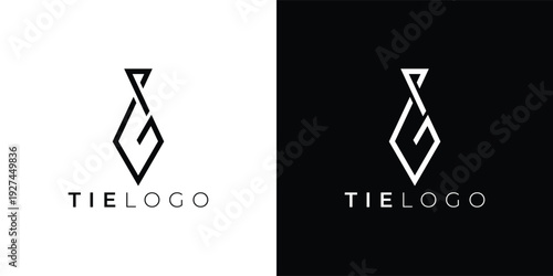 Modern G Tie Logo Design for Corporate and Fashion Branding