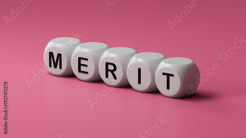Bilde på lerret Merit symbol