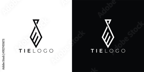 Modern M Tie Logo Design for Corporate and Fashion Branding