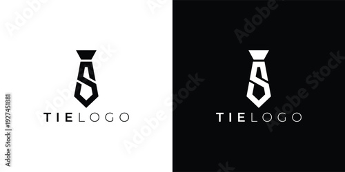 Modern S Tie Logo Design for Corporate and Fashion Branding
