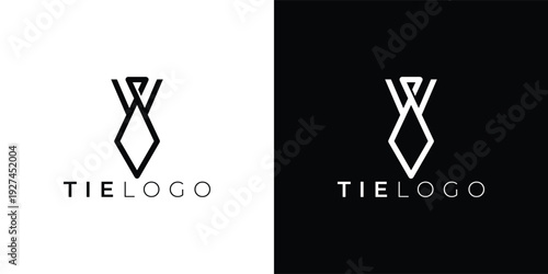 Modern W Tie Logo Design for Corporate and Fashion Branding