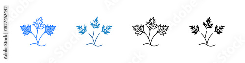 Celery Multiple Style Icon Set 