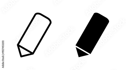 Pencil icon set vector. pen sign and symbol. edit icon vector