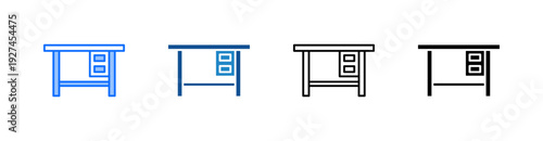 Table Multiple Style Icon Set 