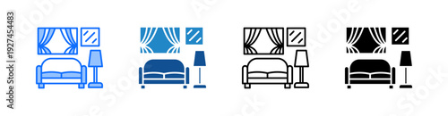 Interior Multiple Style Icon Set 