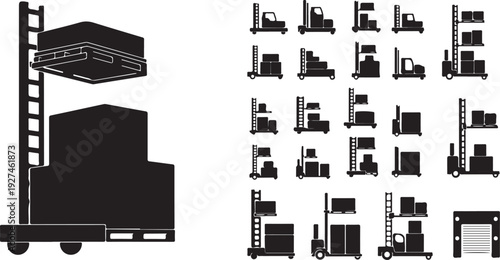 Financial transactions and online business concept illustration