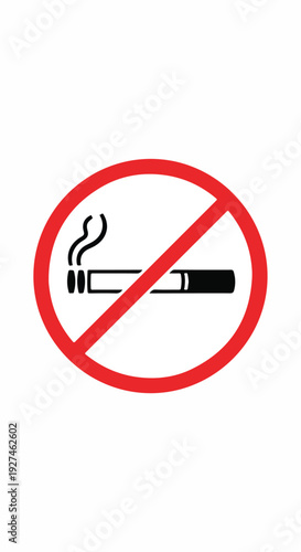 Free Download No Smoking Sign Prohibition Symbol Cigarette Ban Icon - GFXLoad