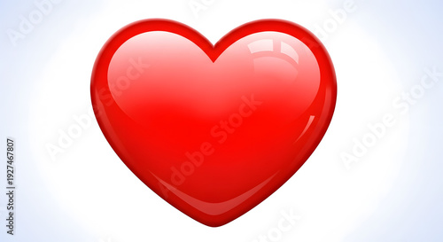 Wallpaper Mural A digital heart emoji representing love and affection Torontodigital.ca