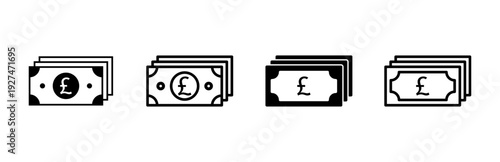Money icon set. Money vector icon.