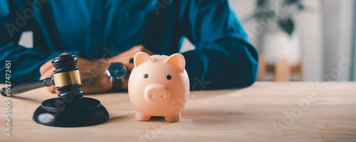 Photography Finance legal money bank piggy salary services pig risk tax assessment for capit