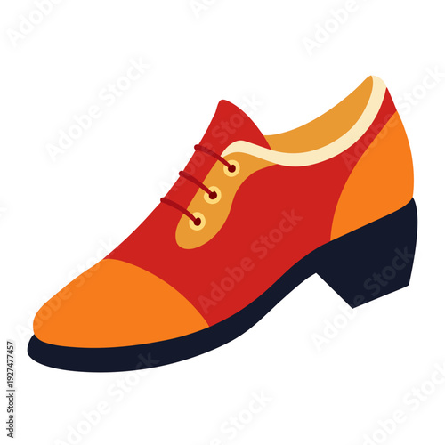 Retro vintage shoe graphics for digital design, print, and creative projects.