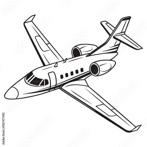 Airplane Graphic Design File | Vector & Digital Illustration for Designers