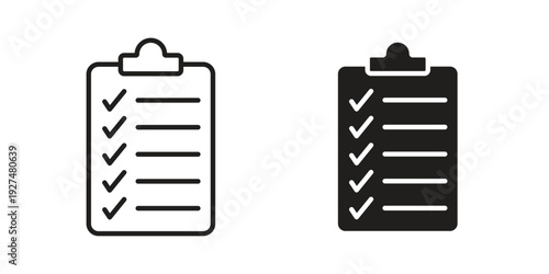 Task list icon suitable symbol. Simple stock illustration stock