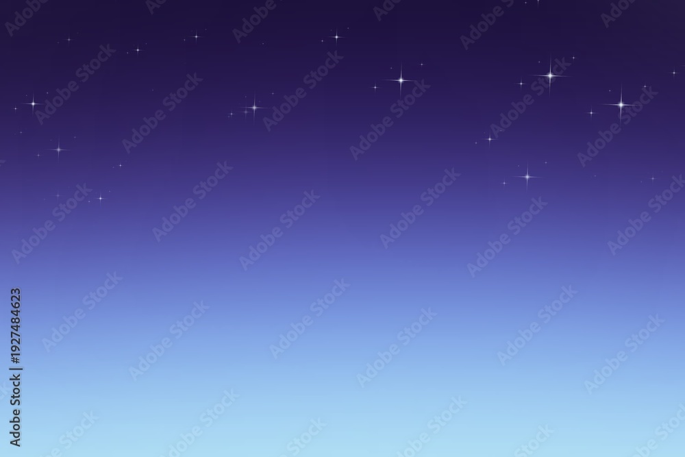 Obraz premium A background image with a gradient of colors, embellished with sparkles or small stars.