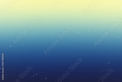 A background image with a gradient of colors, embellished with sparkles or small stars.