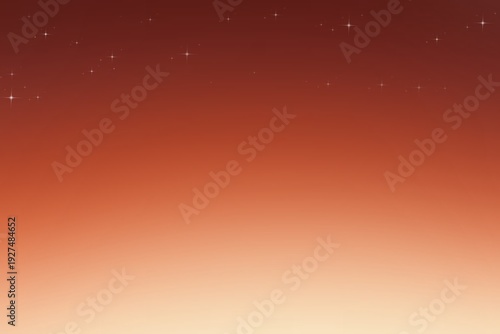 A background image with a gradient of colors, embellished with sparkles or small stars.