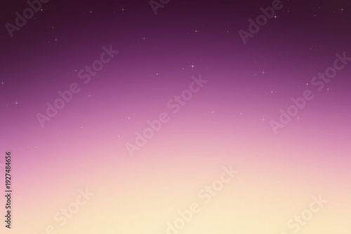 A background image with a gradient of colors, embellished with sparkles or small stars.