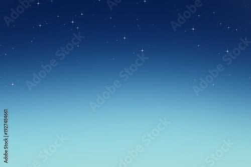 A background image with a gradient of colors, embellished with sparkles or small stars.