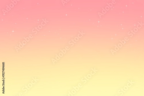 A background image with a gradient of colors, embellished with sparkles or small stars.